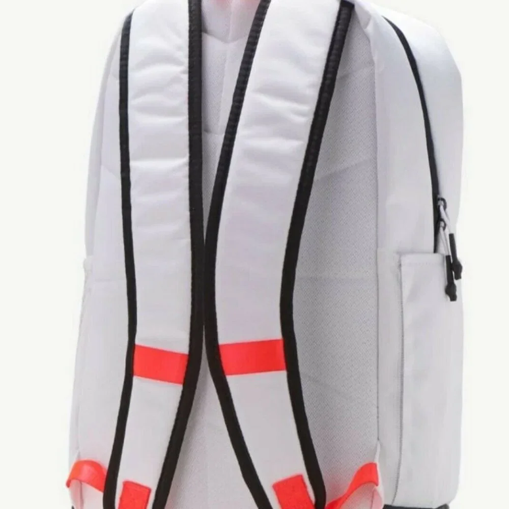 Nike Air Jordan Remix Backpack White 9A0167-001 Laptop Storage Inside New